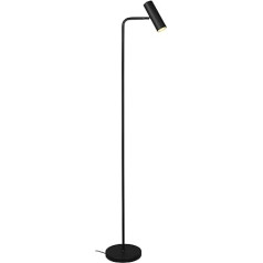 Trio Leuchten Marley 412400132 Floor Lamp Metal Black Matt 1x GU10 Bulb Not Included