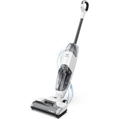 Tineco iFLOOR 2 Wet Dry Vacuum Cleaner Cordless Lightweight and Compact Battery Suction Mop Self-Cleaning for Hard Floors, Pet Hair, Sticky Dirt