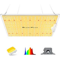 BLOOM PLUS LED Grow Lamp XP1500 Dimmable LED Plant Lamp Full Spectrum LED Grow Light for Indoor Plants Sowing Vegetable Stage and Flowering Plant Cultivation Lamp with 326 Pieces Samsung LM301B Diodes