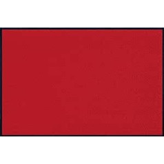 wash + dry doormat, scarlet 60x90 cm, inside and outside, washable