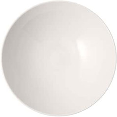 Villeroy and Boch Iconic Bol, Minimalist Bowl for Crisp Salad, Premium Porcelain, Dishwasher Safe, White, 1 L