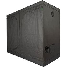 GrowTNT240L Grow Tent 240 x 120 x 200 cm - Hydroponic Grow Tent with Simple Viewing Window - Plant Tents with Mylar Fabric to Stop Light Leaks - Indoor Grow Tent 240L