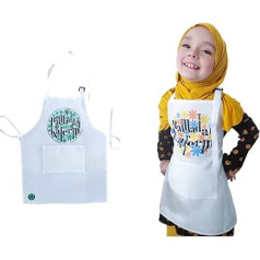 MUHADZIR Ramadan Kareem Schürze für Kinder, mehrfarbig, Mehrfarbig, Large