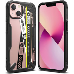 Ringke Бронированный чехол с рамкой для iPhone 13 Fusion X Design Ticket, черный
