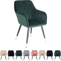 One Couture Кресло полиэстер черный/серый