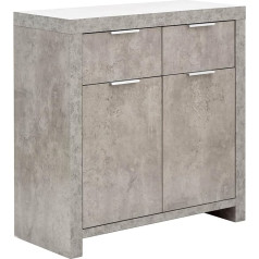 GFW Bloc Compact Sideboard Concrete
