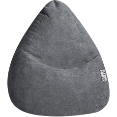 Sitting Point only by MAGMA Alfa Bean Bag Velour Anthracite XXL Прибл. 300 л