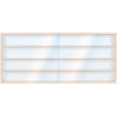 Alsino V-100.4A HO & N Витрина H0 100 см с пазами