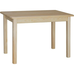 K Koma koma Обеденный стол Кухонный стол из массива сосны Ресторан 60 x 90 см лакированная сосна