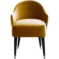 Monkey Machine Диван Emi Velvet Sofa 56 x 49 x 80 см, смесь полиэстера, золото, 80 см В x 125 см Ш x 49 см Г