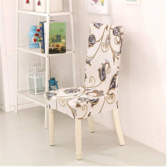 Dotbuy-Shop DOTBUY Чехлы для стульев 1/4/6/10 Комплект Натяжной Обеденный Стул Slipcover Защитная Крышка Эластичные Чехлы для Свадьбы Отель Столовая Украш