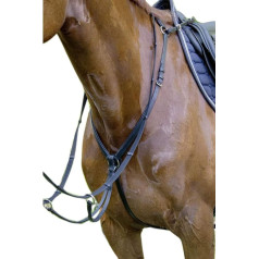 Нагрудник HKM Ruby, черный, размер Warmblood