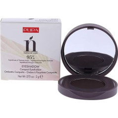 Pupa Milano Natural Side Compact Eyeshadow - 001 Violet Graphite для женщин, 2 г теней для век