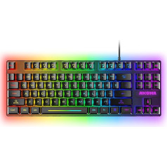 AKUMA Клавир игровой Shonen T02 TKL 88 Touches Retroeclaire Membrane