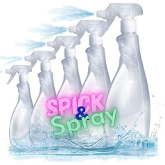 LogicaShop ® Spick & Spray - профессиональные пластиковые бутылки с распылителем, бутылка с распылителем, бутылка с распылителем, дезинфицирующее сре