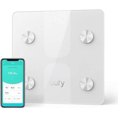 eufy Smart Scale C1 Весы для анализа тела Диапазон взвешивания (макс.)=150 кг Белый
