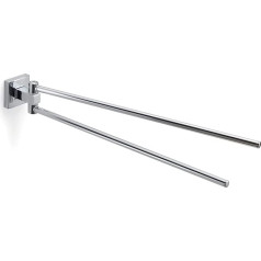 Gedy Olimpo Двойной полотенцесушитель нержавеющая сталь хром 37,9 x 4,8 x 5,1 см