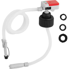 Парафиновый топливный насос на батарейках со шлангом и 4 адаптерами 12 л/мин