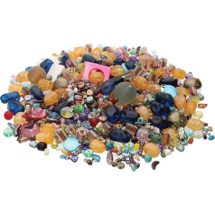 The Beadsmith Bead Assortment Box 5 фунтов стеклянных бусин разных форм и размеров для браслетов, ожерелий, серег, изготовления украшений и ремесел