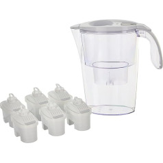 Laica J996 Filterkartuschen bi-flux , Stream Line Wasserfilter Halbjahrespaket, (1 Stück+ 6Stück) ,farblich sortiert, (1er Pack)