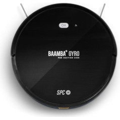 Пылесос SPC Baamba® Gyro Pro Suction 4400 Intelligent WiFi: Интеллектуальная уборка 4.0, 6 режимов уборки, 4 уровня всасывания, 3 режима чистки, аккумулятор 5200 мАч, п