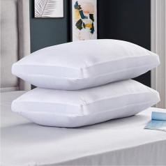 Silentnight Airmax Super Support Firm Pillows Pack of 2 - твердые поддерживающие подушки с пенопластовым сердечником Дышащая охлаждающая подушка Cooling Pillow Pack of 2 - су