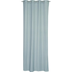 Schöner Wohnen Ösenschal, 100 Prozent Polyester, Hellgrau, 250 x 140 см
