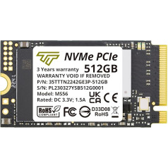 Внутренний твердотельный накопитель Timetec M.2 SSD NVMe PCIe Gen 3x4 (2242 512GB Gen3x4)