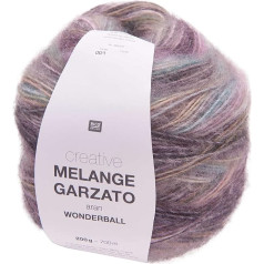 Rico Design Creative Melange Gauze Aran 200 г, 700 м, сиреневый/бирюзовый