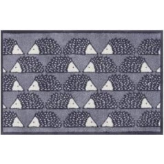 Turtle Mat Scion Collection 75 x 120 cm Multi Grip Backed Indoor Barrier Mat, Grey