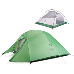 Naturehike Cloud-up 3 Ultralight Camping Tent for 3 People - Водонепроницаемая двухслойная палатка для рюкзаков 4 сезона