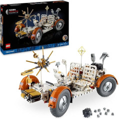 LEGO Technic NASA Apollo Lunar Roving Vehicle (LRV), модель лунохода для взрослых; космическая коллекция для энтузиастов науки, подарки для взрослых 42182
