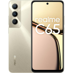 Смартфон realme c65 8+256 ГБ, 50-Мп камера AI, 6,67-дюймовый дисплей Eye Comfort с частотой обновления 90 Гц, быстрая зарядка 45 Вт, емкий аккумулятор 5000 мАч, по