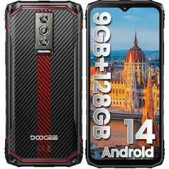 DOOGEE Blade 10 Прочный смартфон Android 14 (2024) / IP68 / 4G Dual SIM