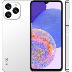 Смартфон KXD A07 без контракта, 8GB + 128GB/1TB Expandable, 4500mAh 6.52 Inch HD+ Display, Android 12 Mobile Phone, Cheap Smartphone 4G, Octa Core Processor, 13MP Panorama Camera, Dual SIM 3 Slot