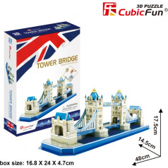 Cubic Fun Пазл 3d Башенный мост 52 детали