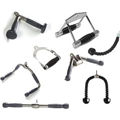 G5 HT SPORT Various handles and tools for cables, single handle, double handle, triceps rope