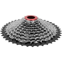 Nunafey Freewheel change, cassette freewheel, bicycle 10-speed freewheel, high-strength, deformation-free rust protection for bicycle lovers, durable, wear-resistant