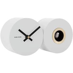 KARLSSON KA5789WH White Cuckoo Wall Clock