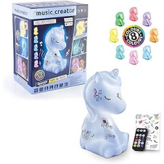 Canal Toys Unicorn Speaker, Compatible with Apple and Android, Rechargeable 8 Light Modes, Perfect for Kids Parties, Great Convenience, 30 cm High, for Children Aged 6+