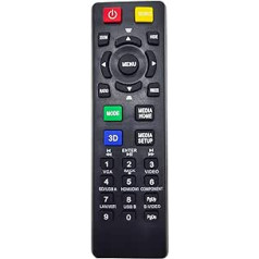 Leankle Remote Control RC-FB202-520 for Acer Projectors H6510BD, P1120, P1220, P1320W, P1340W, P1340WG, P1341W, P1500, S1110, S1210, S1210Hn, S1213, S1212 13Hn, 13H1310W, S1310WHn, S1313W, S1313WHn