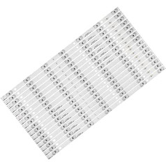 BOLORS LED-Hintergrundbeleuchtungsstreifen for TX-55DX600B TX-55AX630 TX-55AX630B TX-55AX630E TB5509M 550TV01 550TV02 (Color : 5 set)