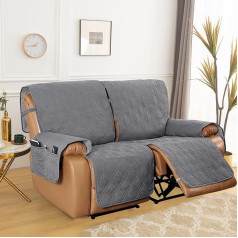 ‎Topchances Topchances Водостойкий чехол для дивана Recliner, чехол для кресла с хранилищем, чехол для дивана Loveseat из кожи, моющаяся защита дивана с элас