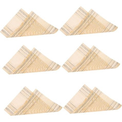Imikeya Крышка 6pcs PVC плацкартного комплекта украшения стола плацкартные украшения стола воздуха