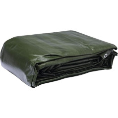 WerkaPro 10669 - Лона промышленная (Muy Pesada, 5 x 8 м, 240 г/м², двусторонняя, цвет y Verde