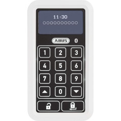 ABUS HomeTec Pro Bluetooth Keypad CFT3100 - ввод кода для открытия входной двери - для блока дверного замка HomeTec Pro Bluetooth CFA3100 - белый