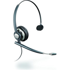 Plantronics HW710N Monaural QD Kopfhörer, Anthrazit