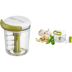 Jamie Oliver by Tefal K16441 Jamie Oliver Chop & Shaker | Объем: 450 мл | Multi Chopper | White/Green & 5 Second Chopper K13304 | Объем: 500 мл | White/Green/Transparent