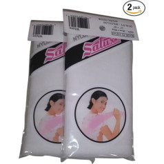 Японское белое нейлоновое банное полотенце Salux