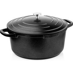 Westinghouse Performance Series Large Saucepan 24 см Большая кастрюля для индукционных и всех типов плит, большая кастрюля с ручкой и крышкой, с покрытием, безопа